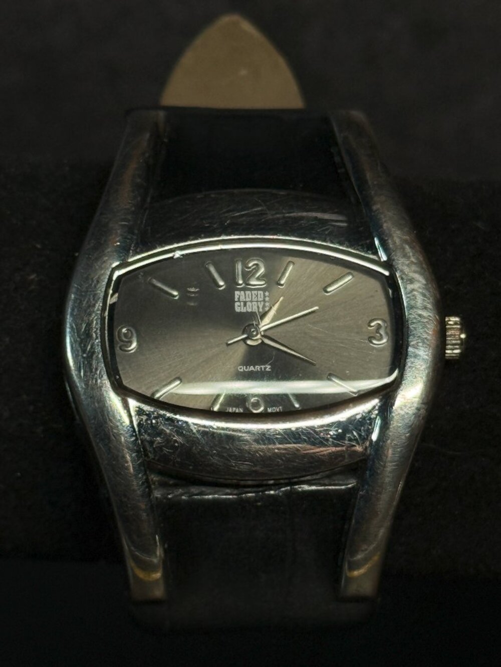 Faded Glory FG11141-1 Quartz Watch Japan Movement New Battery